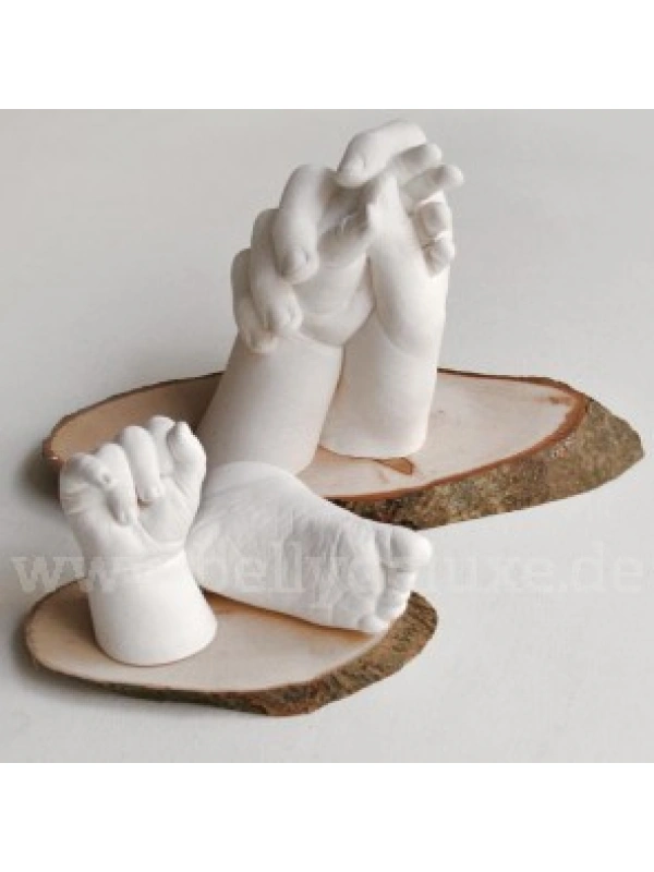 Bebek - Çocuk El - Ayak İzi Minik Heykel Seti