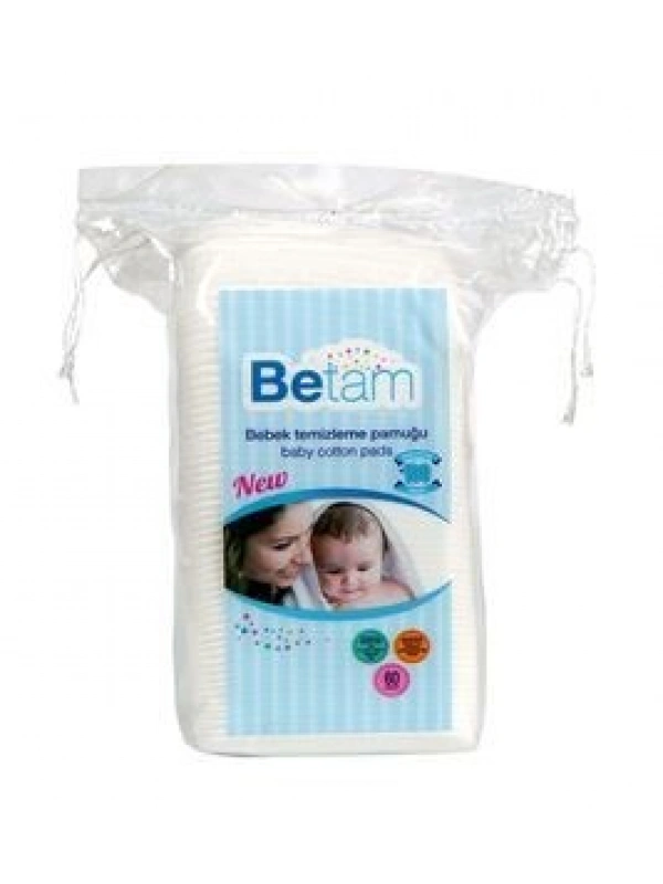 Betam Bebek Temizleme Pamuğu 60 Adet