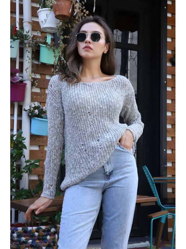 Bot Yaka Kazak - GRİ