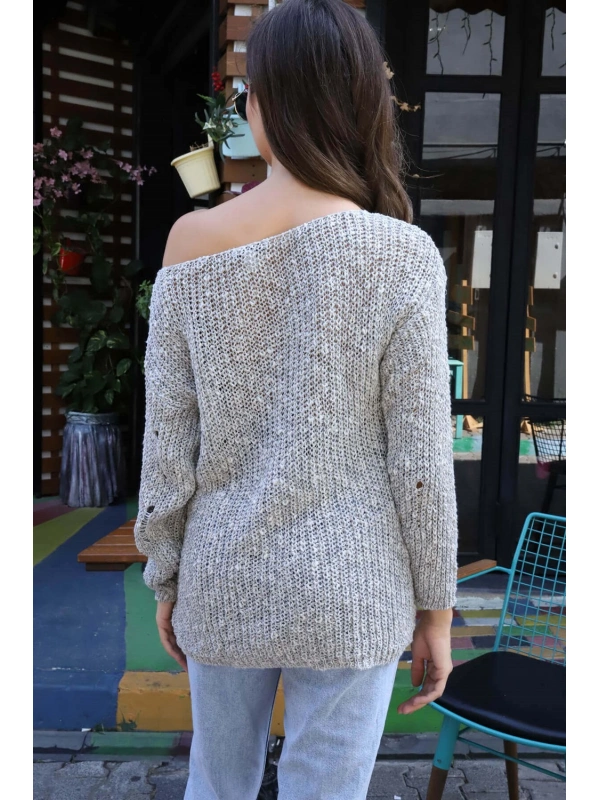 Bot Yaka Kazak - GRİ