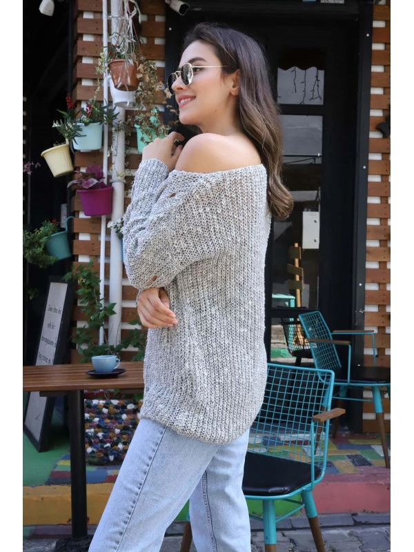 Bot Yaka Kazak - GRİ