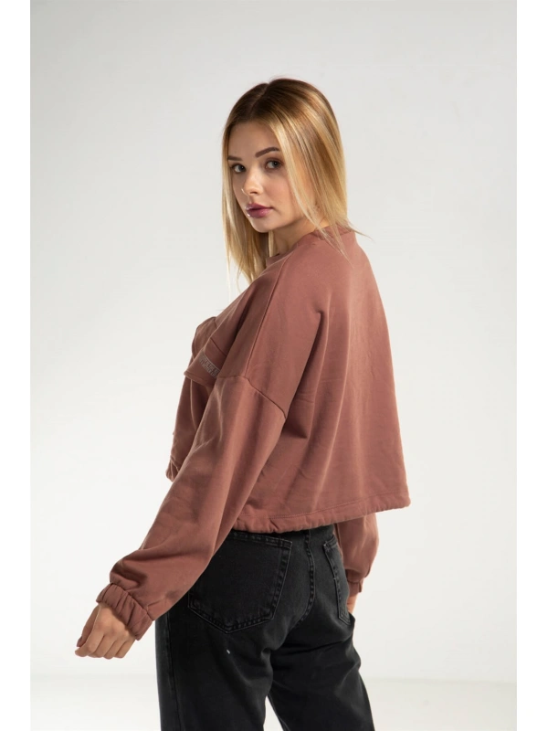 Cepli Crop Sweatshirt - TOPRAK