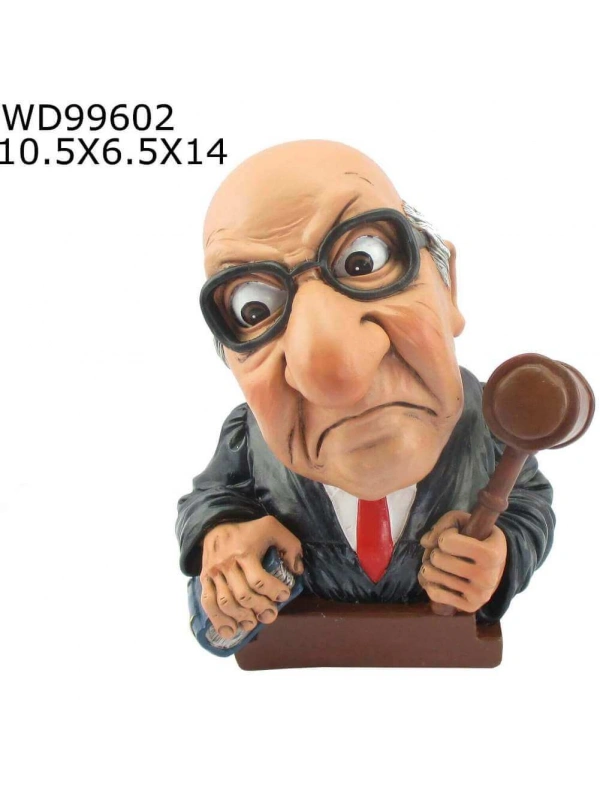 Hakim - Savcı Dekoratif Biblo Büst