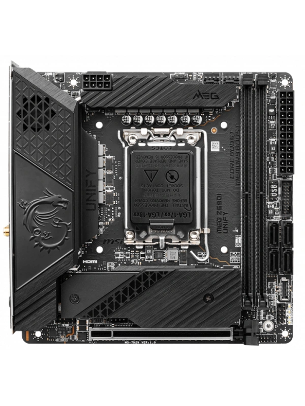 MSI MEG Z690I UNIFY DDR4 5600(OC)Mhz MINI ITX 1700p