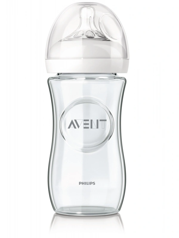 Philips Avent Natural Güvenli Cam Biberon 240ml 0+Ay 8710103876236