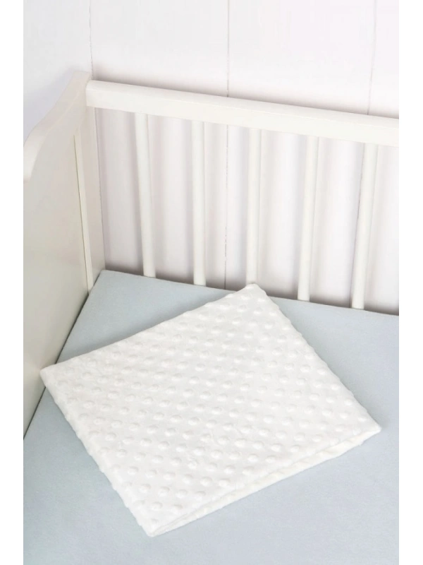 Sema Bebe Fluffy Battaniye (Kabartma Desenli) - Ekru