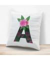 A Harfi Tasarımlı Yastık Kılıfı