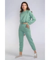 Bel Lastikli Şardonlu İkili Takım-MİNT YEŞİLİ