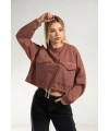 Cepli Crop Sweatshirt - TOPRAK