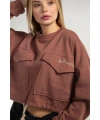 Cepli Crop Sweatshirt - TOPRAK