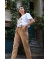 Jogger Pantolon- SÜTLÜ KAHVE