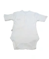 Sema Baby Yarım Kol Kaşkorse Badi (Body) - Beyaz 0-6 Ay