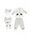 Sema Bebe 5li Premature Puanlı Set - Mavi