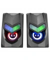 SNOPY SN-X25 2.0  RGB IŞIKLI 3WX2SİYAH USB SPEAKER