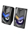SNOPY SN-X25 2.0  RGB IŞIKLI 3WX2SİYAH USB SPEAKER