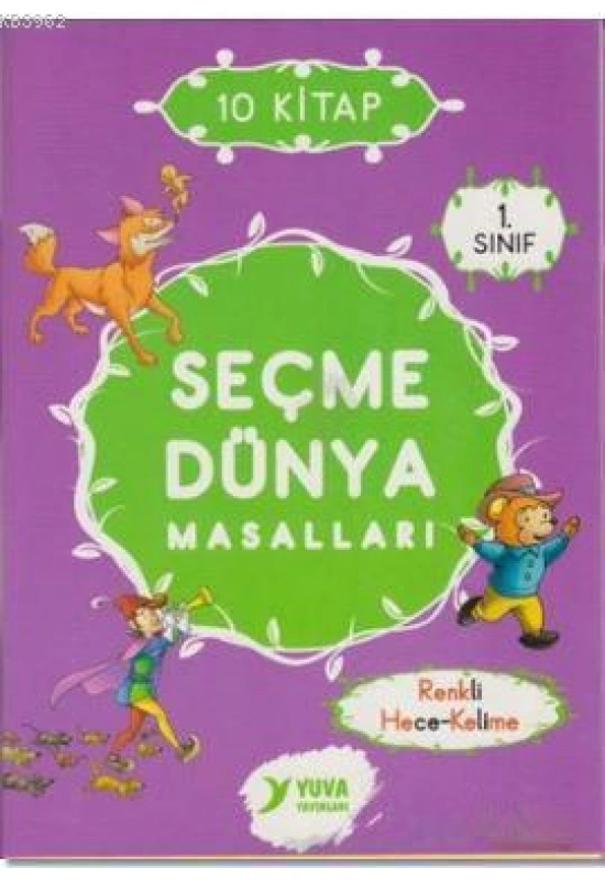 1. Sınıf Seçme Dünya Masalları (10 Kitap Takım)