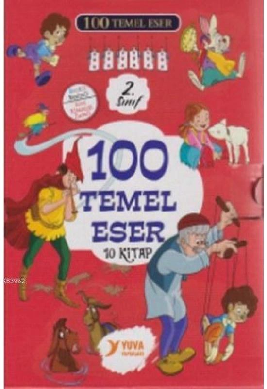 100 Temel Eser 2. Sınıf 10 Kitap Takım
