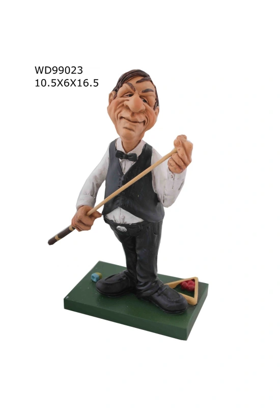 Bilardo Eğitmeni Biblo Heykel