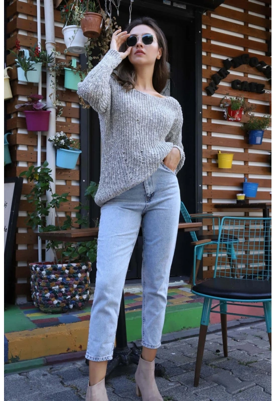 Bot Yaka Kazak - GRİ