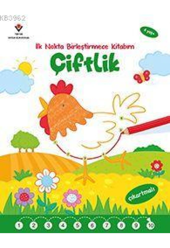İlk Nokta Birleştirmece Kitabım - Çiftlik 4 Yaş