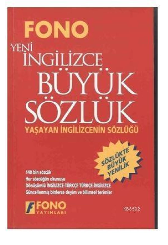 İngilizce / Türkçe - Türkçe / Yeni İngilizce Büyük Sözlük