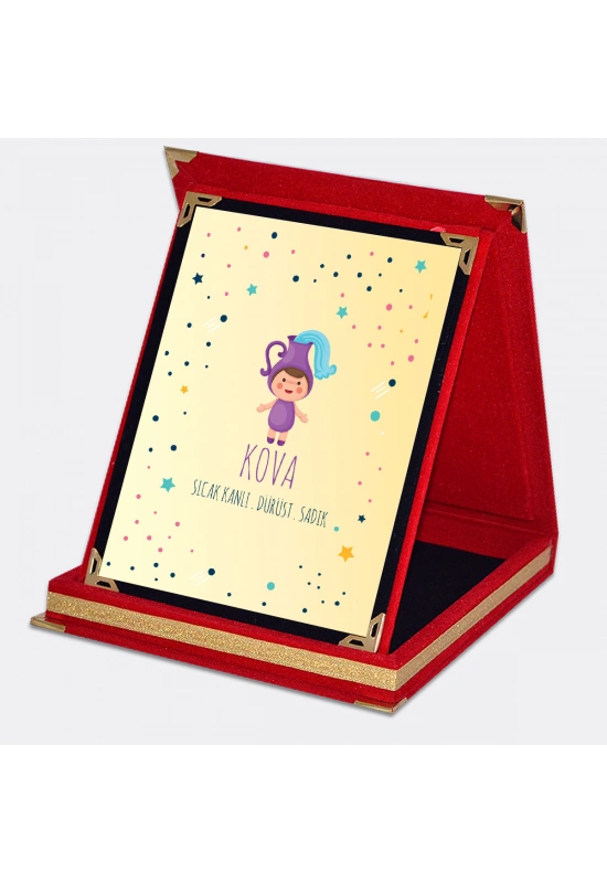 Kova Burcuna Özel Karakter Özellikleri Plaket