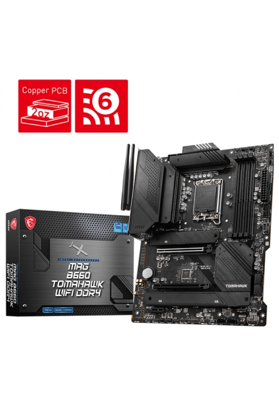 MSI MAG B660 TOMAHAWK WIFI DDR4 4800(OC) ATX 1700p