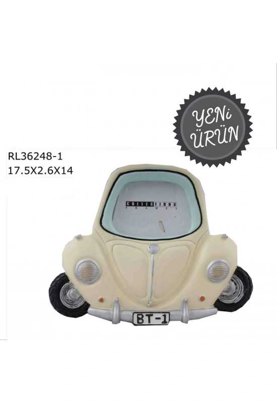 Nostaljik Vosvos Dekoratif Biblo Çerçeve