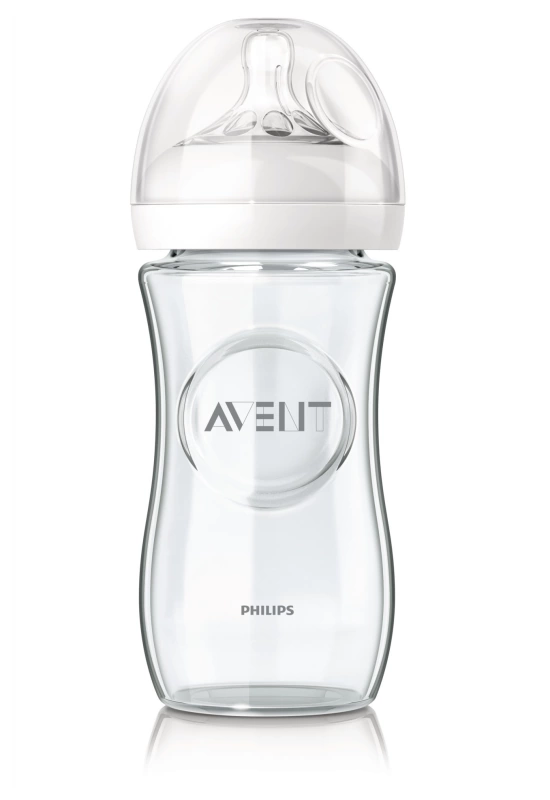 Philips Avent Natural Güvenli Cam Biberon 240ml 0+Ay 8710103876236