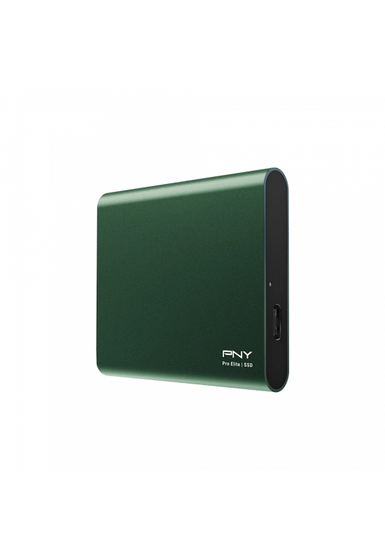 PNY Pro Elite Yeşil 250 GB 880/900MB/s USB 3.2 Gen 2 Type-C Taşınabilir SSD (PSD0CS2060GN-250-RB)