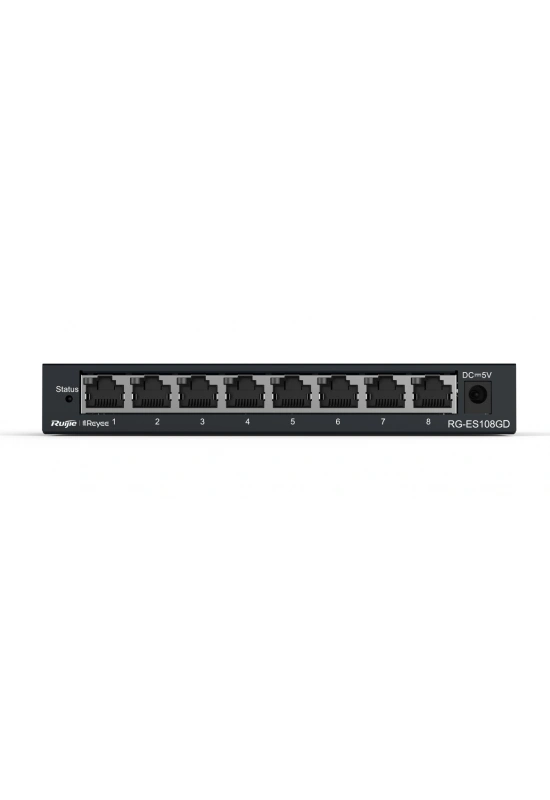 RUIJIE REYEE RG-ES108D 8 PORT 10/100 SWITCH METAL KASA