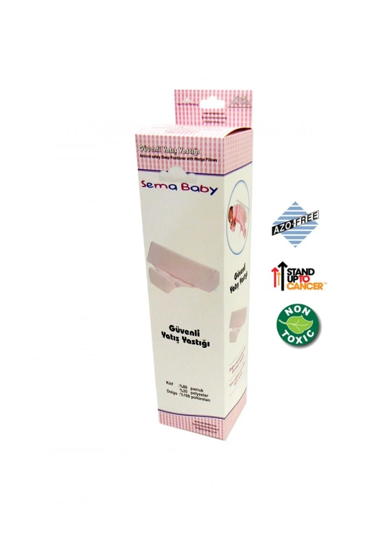 Sema Baby Güvenli Yan Yatış Yastığı - Beyaz
