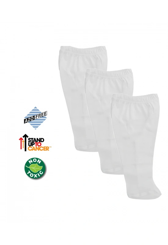 Sema Baby Tek Alt Beyaz Üçlü Paket 8682476853025