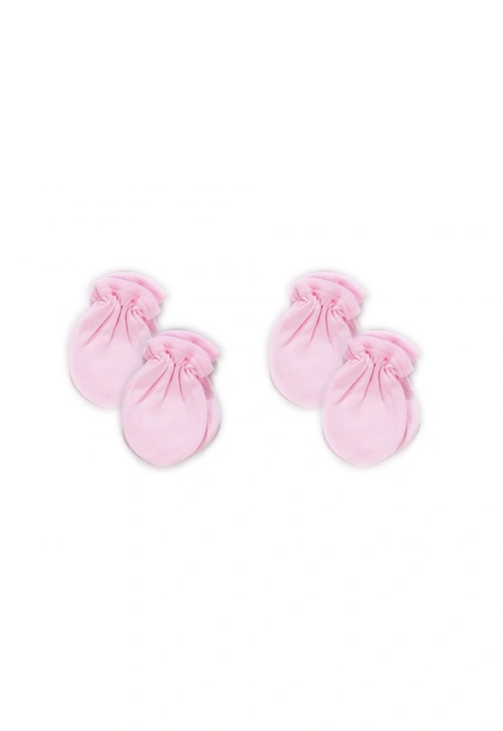 Sema Bebe Yenidoğan 4 lü Eldiven -Pembe