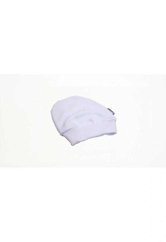 Sema Bebe Yenidoğan Bebek Şapka - Beyaz