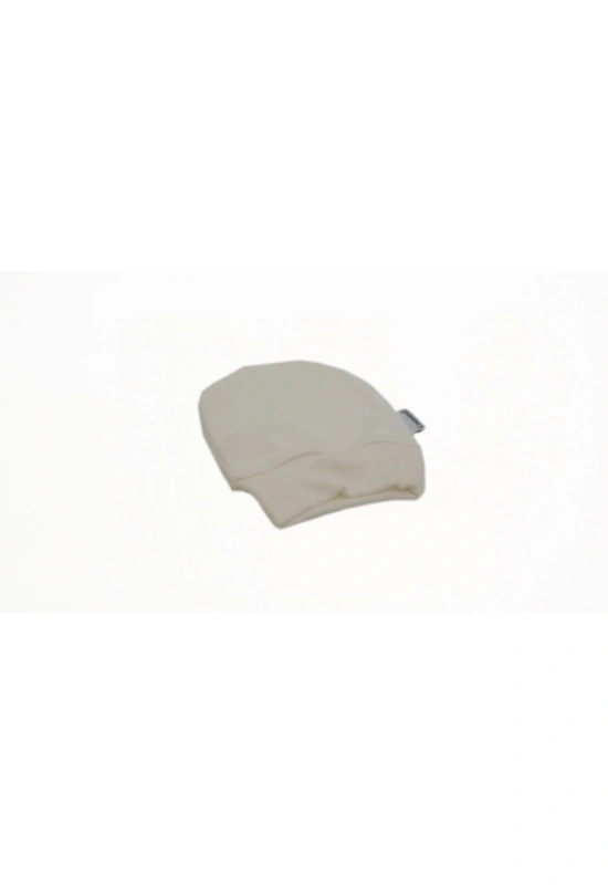 Sema Bebe Yenidoğan Bebek Şapka - Krem