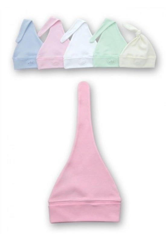 Sevi Bebe Üstten Bağcıklı Şapka (Tül Ambalajda)