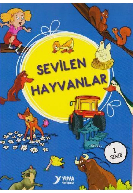 Sevilen Hayvanlar; Düz Yazılı 10 Kitap 1.Sınıf