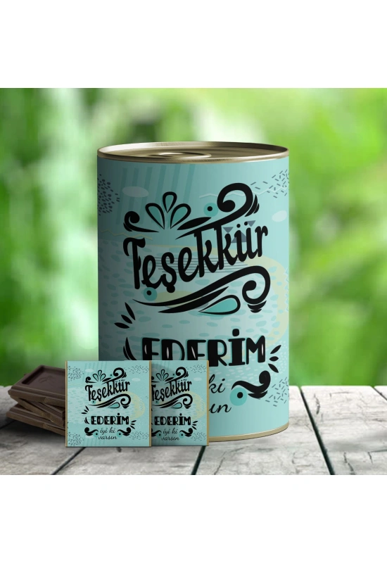 Teşekkür Ederim Çikolata Konservesi