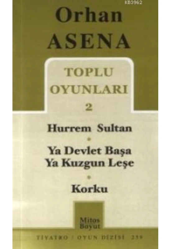 Toplu Oyunları 2; Hurrem Sultan - Ya Devlet Başa Ya Kuzgun Leşe - Korku