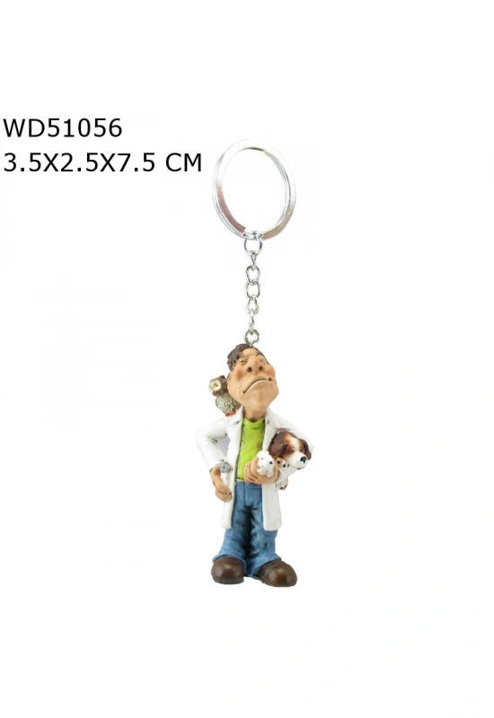 Veteriner Figürlü Biblo Heykel Anahtarlık