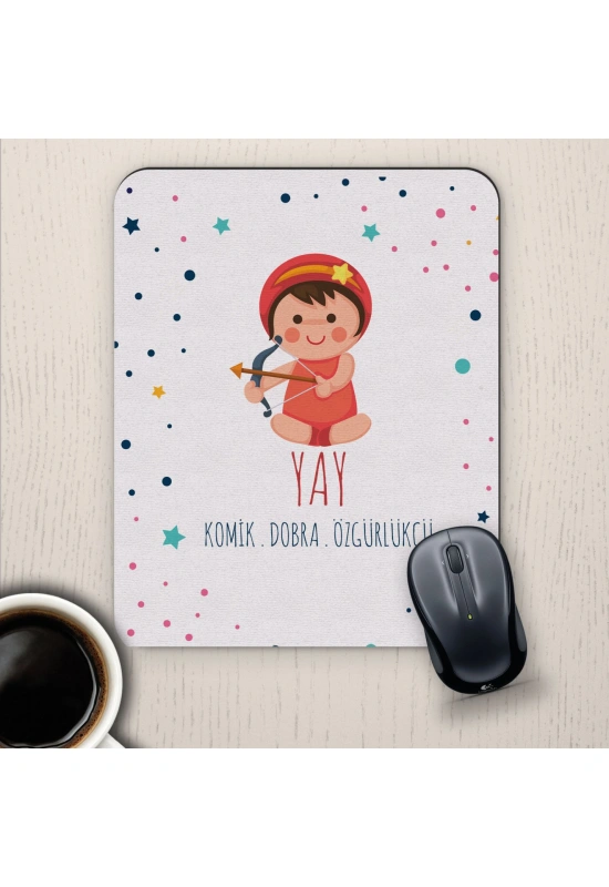 Yay Burçlarına Özel Sevimli Mouse Pad