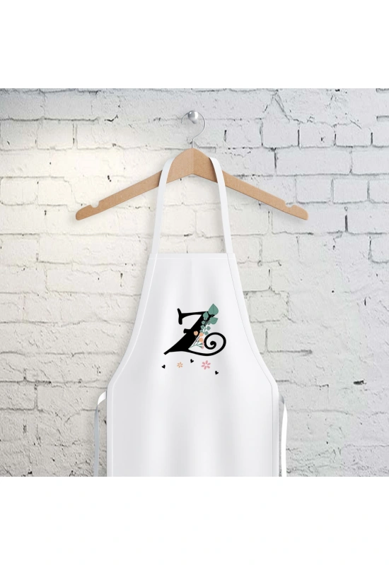 Z Harfi Tasarımlı Mutfak Önlüğü