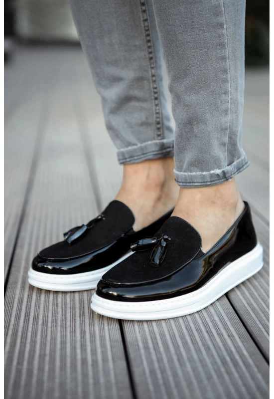 CH002 Rugan BT  Erkek Ayakkabı SIYAH