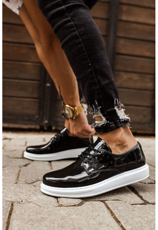 CH003 Rugan BT Erkek Ayakkabı SIYAH