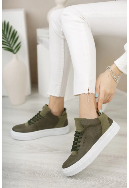 CH004 BT Kadın Ayakkabı HAKI