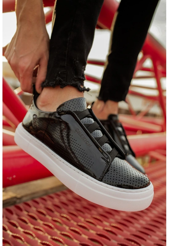 CH011 Rugan BT  Erkek Ayakkabı SIYAH