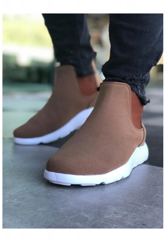 CH049 Süet BT Erkek Bot TABA