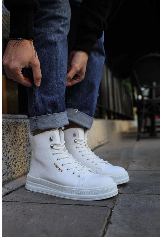 CH055 BT Erkek Bot BEYAZ