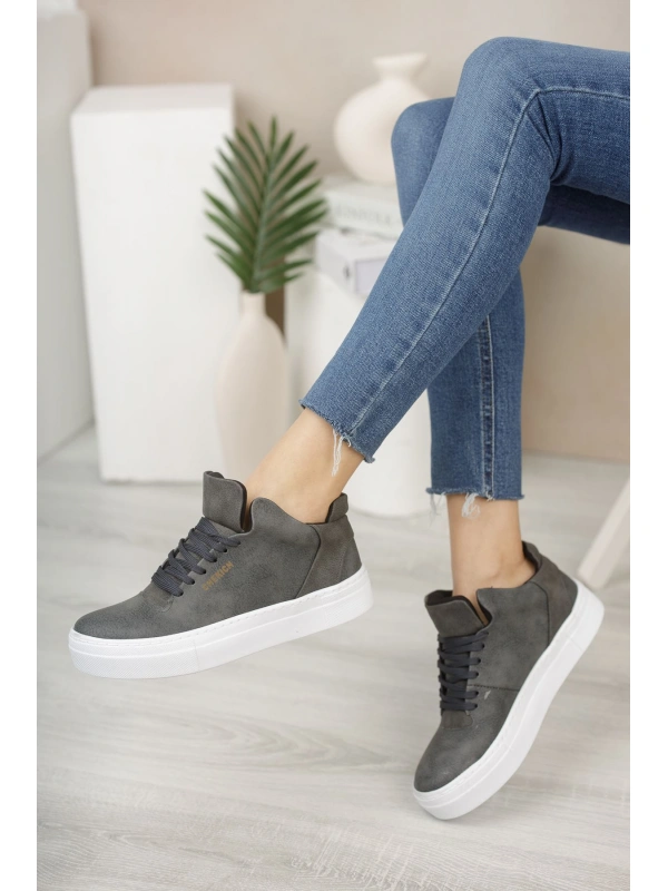 CH004 BT Kadın Ayakkabı ANTRASIT